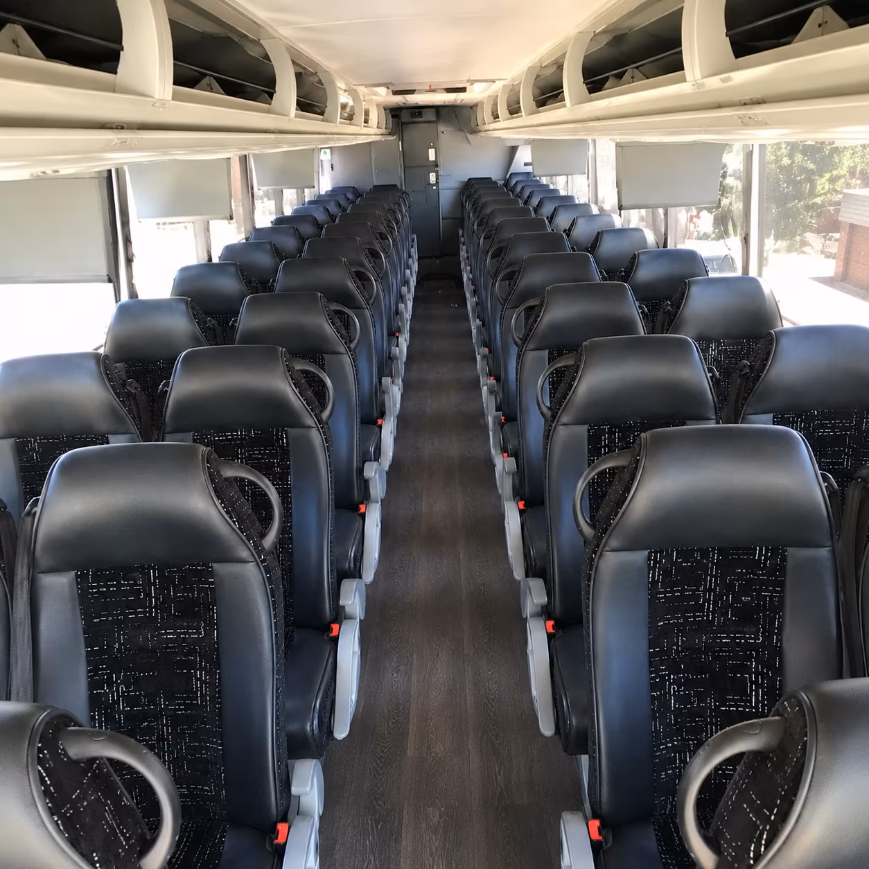 centennial charter bus interior