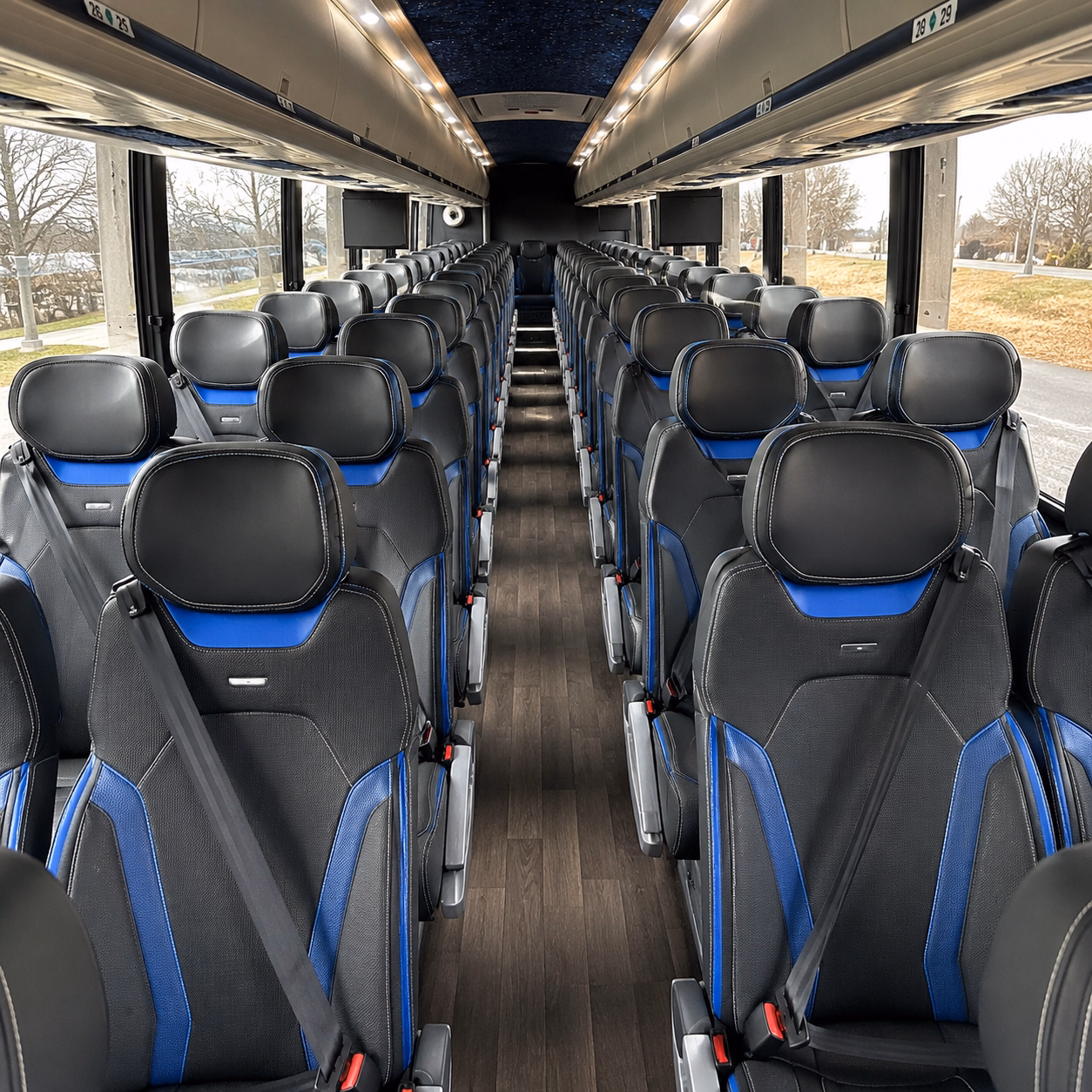 centennial private event transportation onboard seating