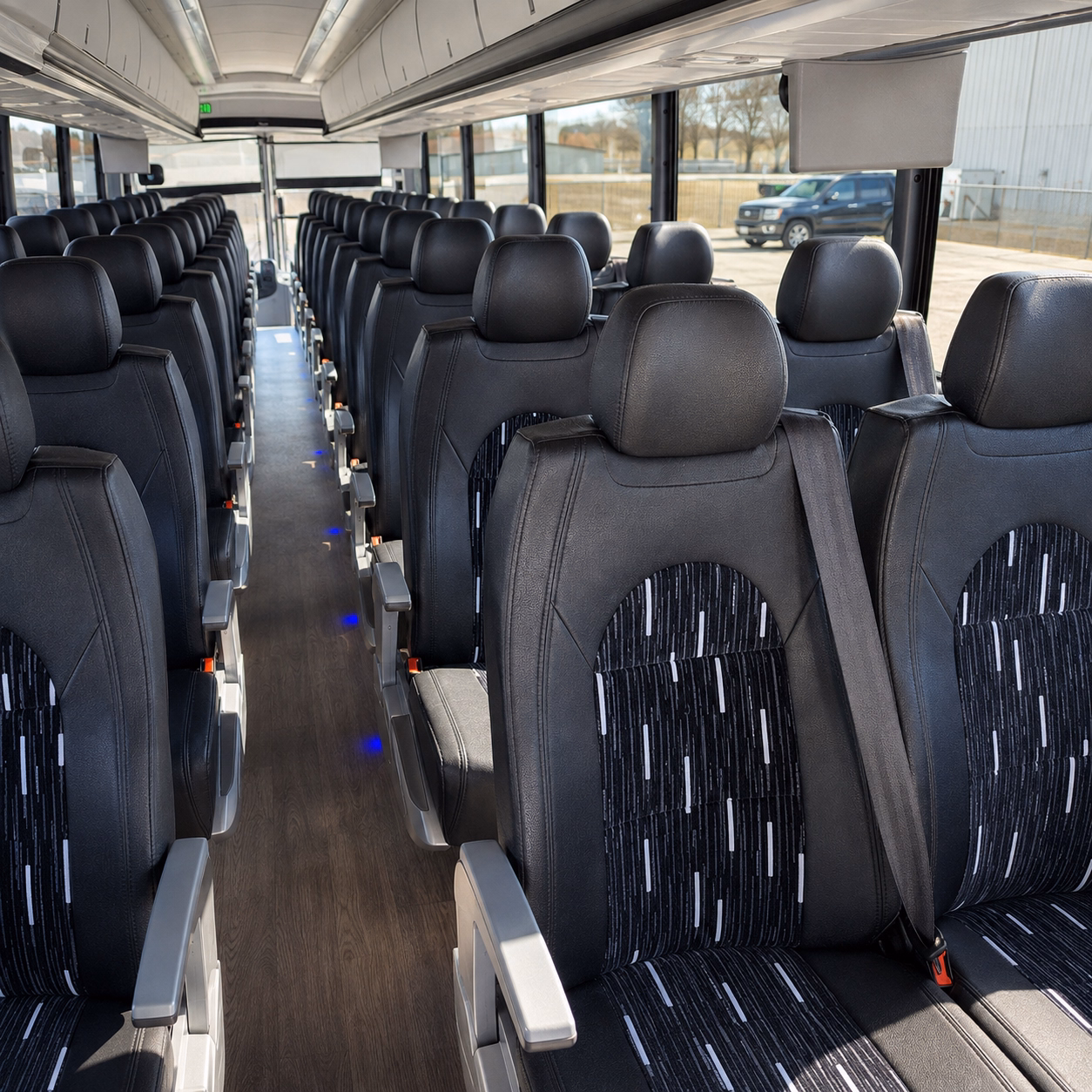 centennial school event transportation onboard seating