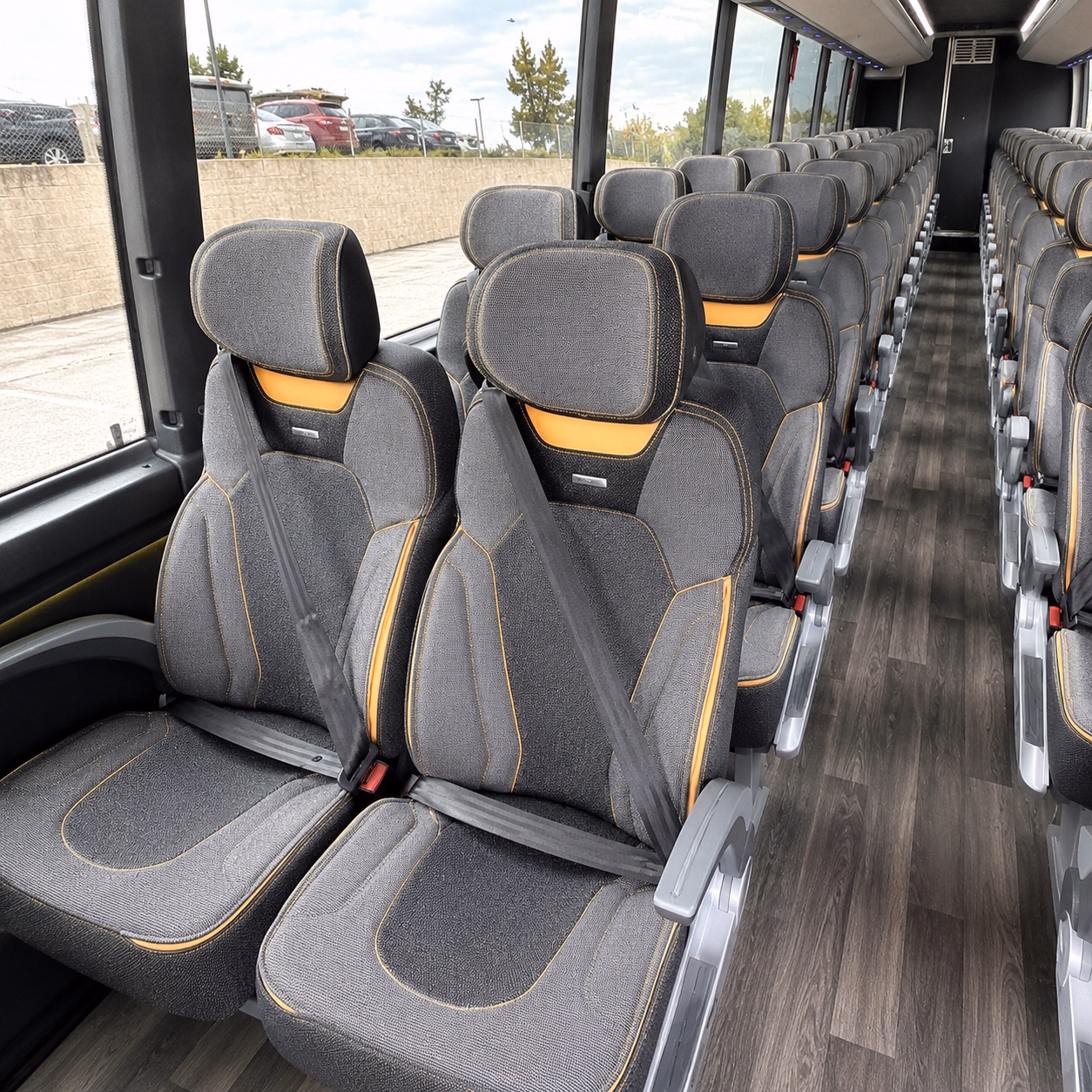corporate outing transportation to ball arena coors field and red rocks