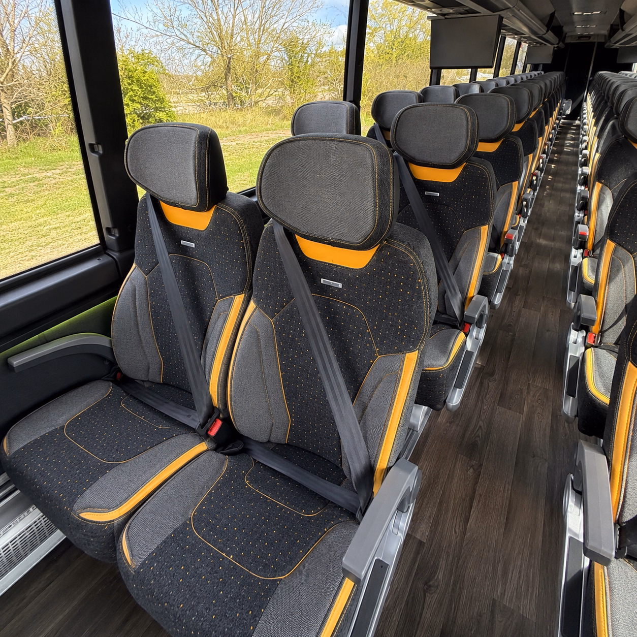 parker charter bus rentals to concerts festivals in parker