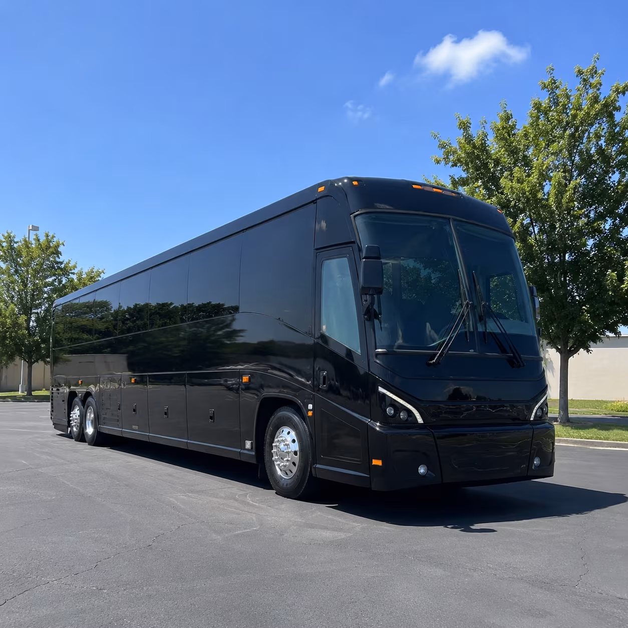 parker comfortable charter bus rentals for parker weddings