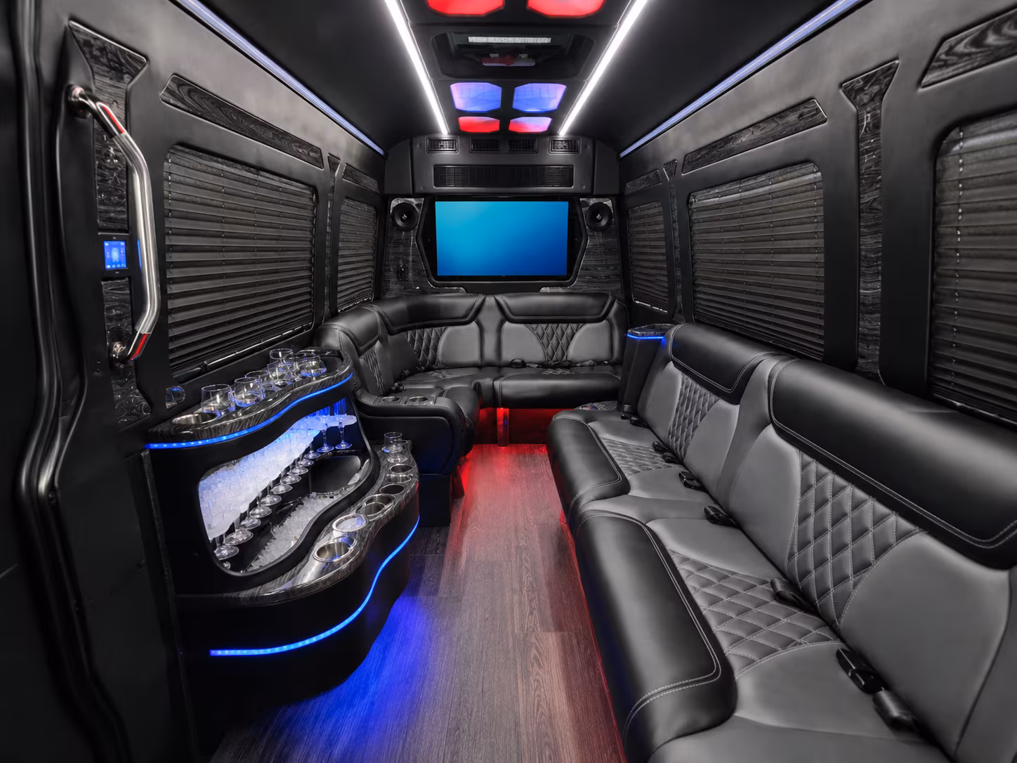 parker employee shuttle bus rentals in parker