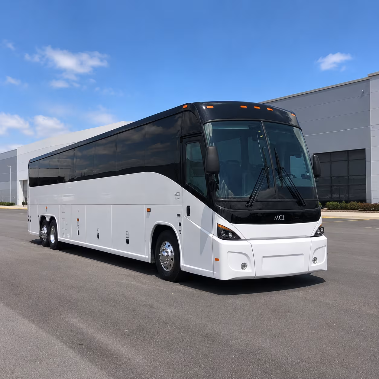 parker government military charter bus services
