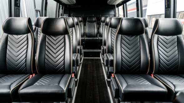 15 passenger minibus inside centennial