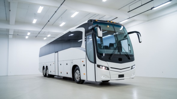 50 passenger charter bus aurora