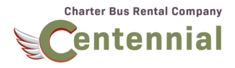 centennial charter bus company logo