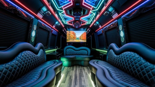 centennial party bus rental inside