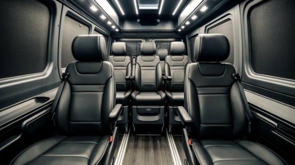 sprinter van with driver interior highlands ranch